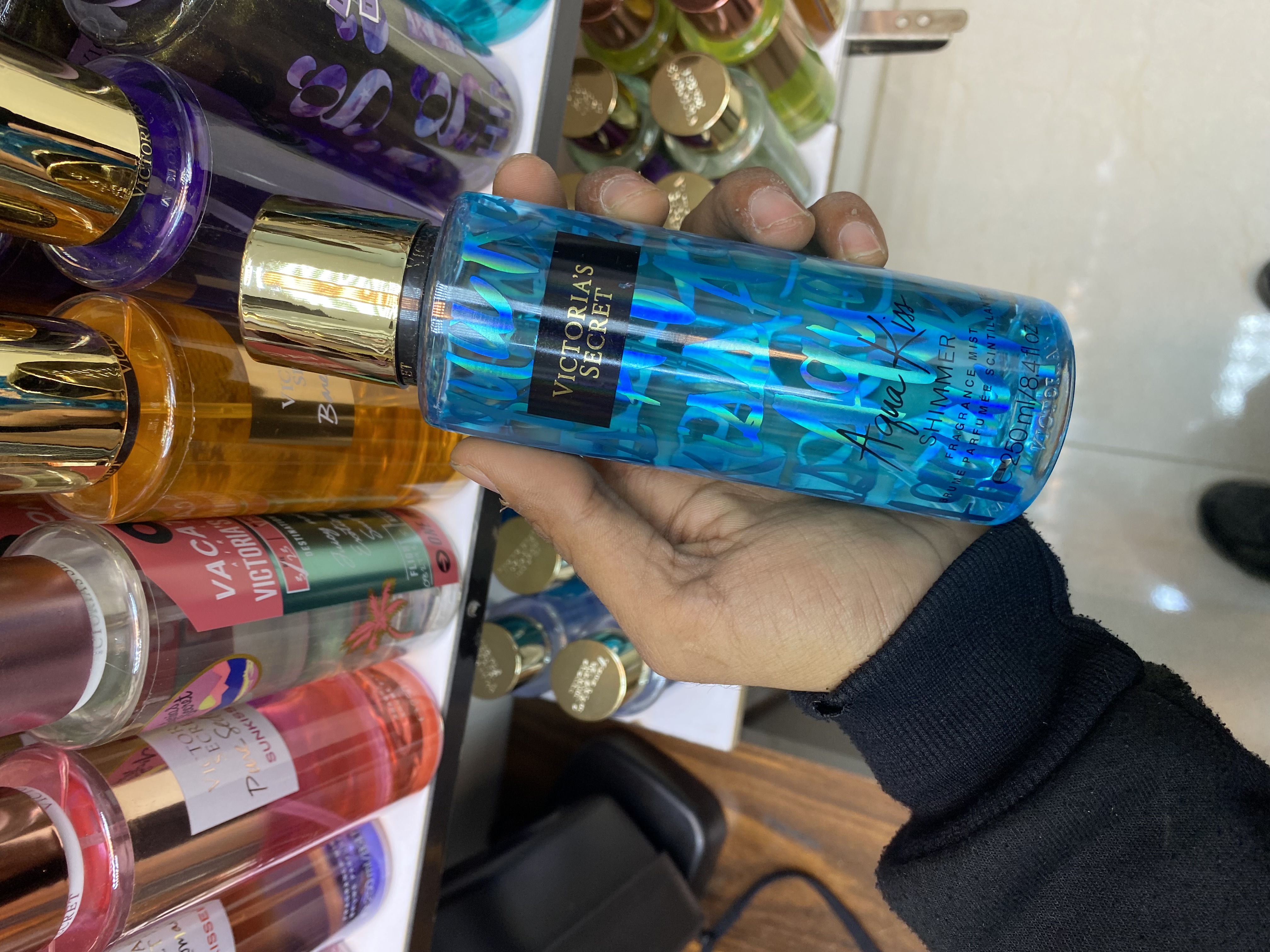 بادی اسپلش آکوا کیس لیس ویکتوریا سکرت اورجینال