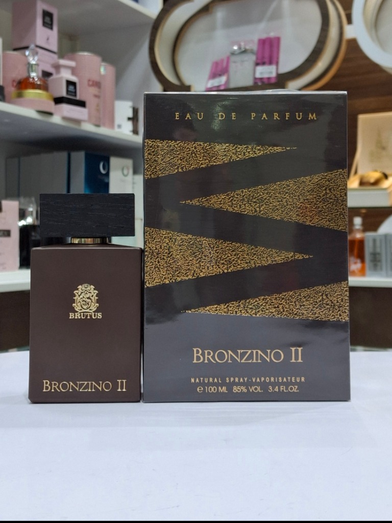 عطر ادوپرفیوم بروتوس برونزینو ۲ حجم ۱۰۰ میلی لیتر مردانه و زنانه