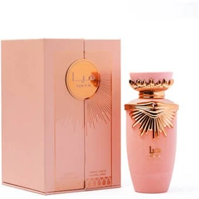 عطر ادوپرفیوم زنانه لطافه مدل هیا رایحه شیرین و خنک ۱۰۰ میلی‌لیتر
